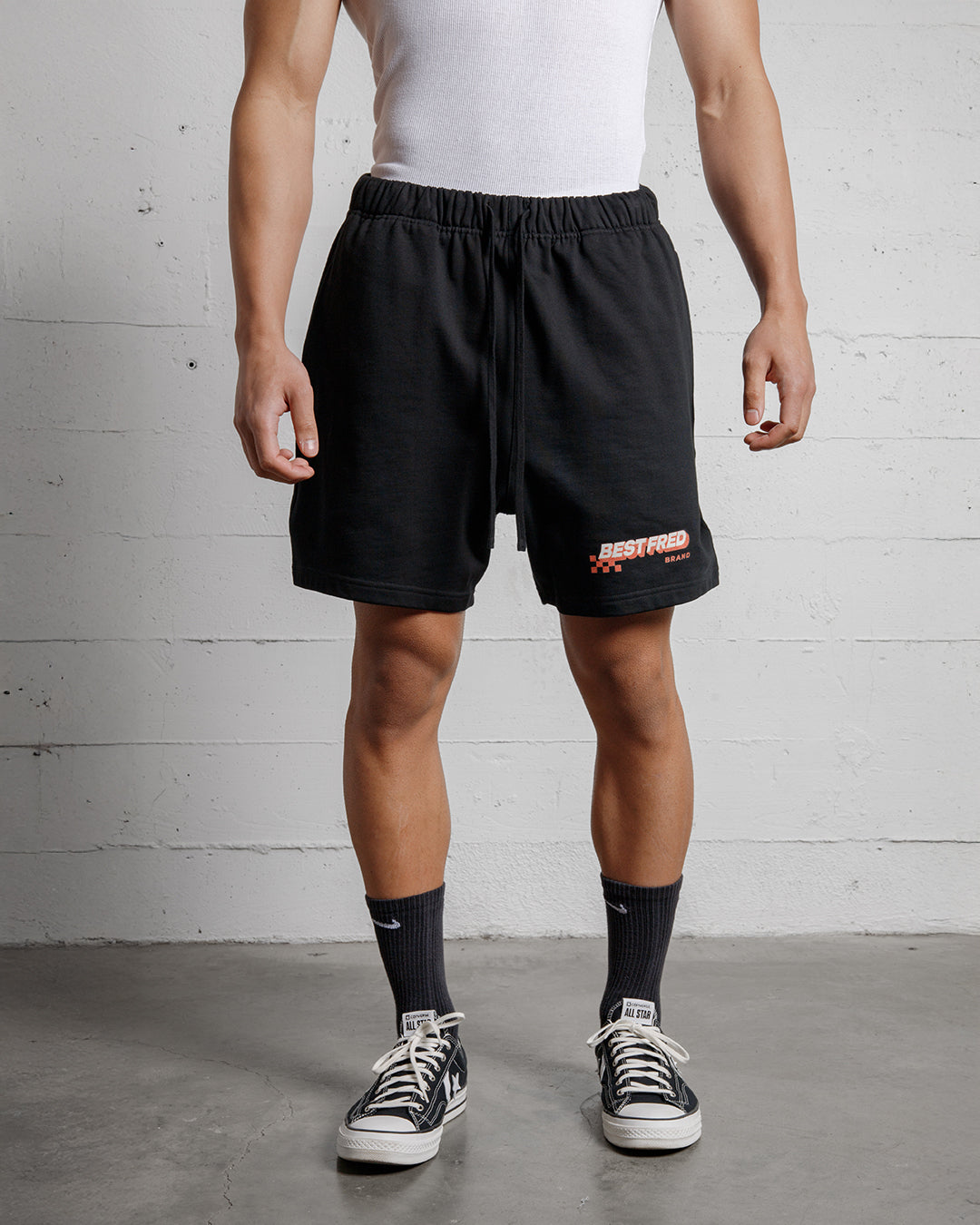BEST FRED CHECKER CLASSIC SHORT - BLACK