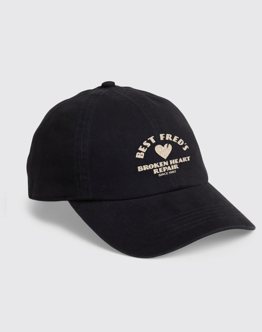 BEST FRED BASEBALL CAP - BLACK
