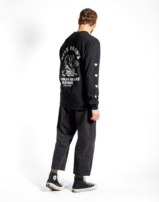 BEST FRED LONG SLEEVE TEE BLACK