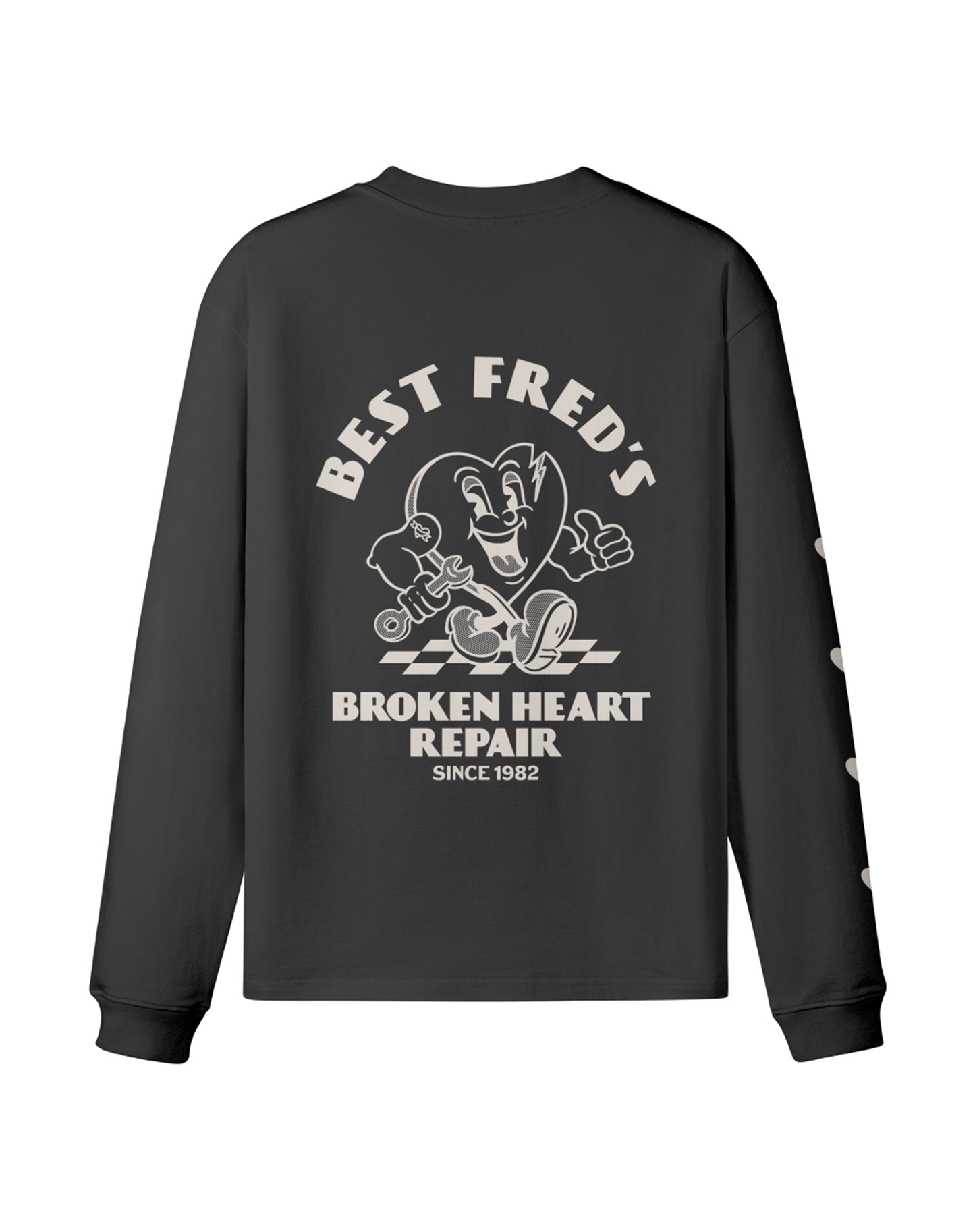 BEST FRED LONG SLEEVE TEE BLACK