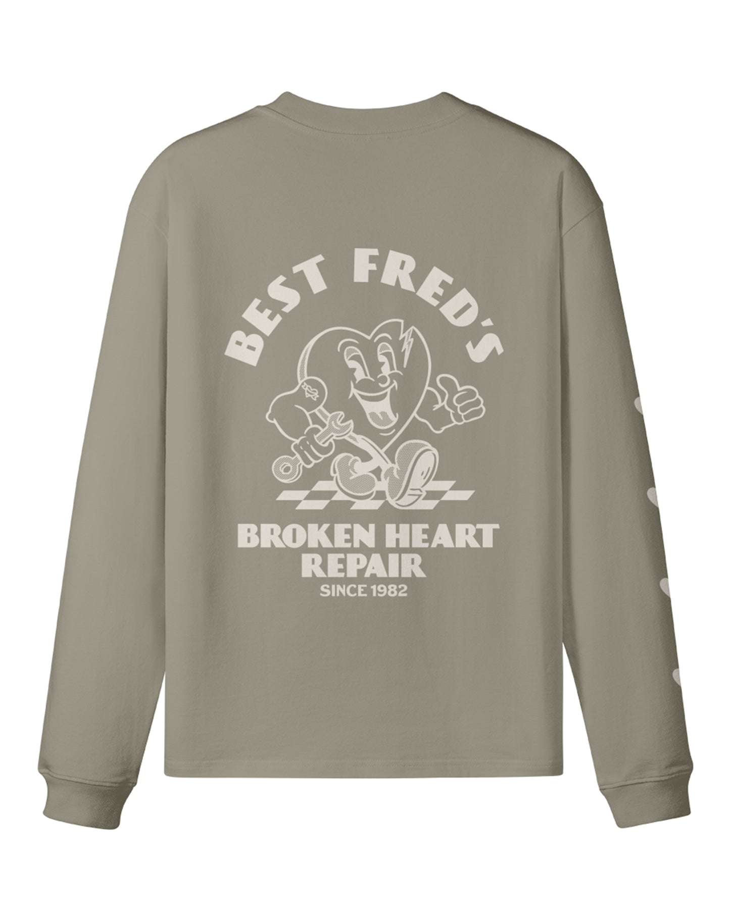 BEST FRED LONG SLEEVE - STONE