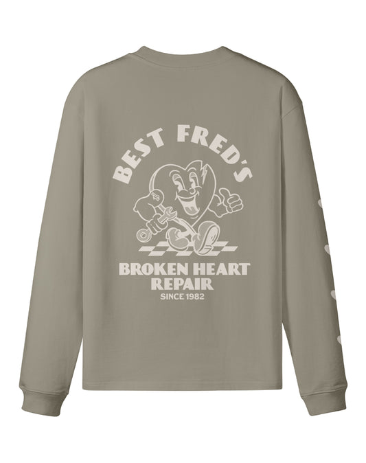 BEST FRED LONG SLEEVE - STONE