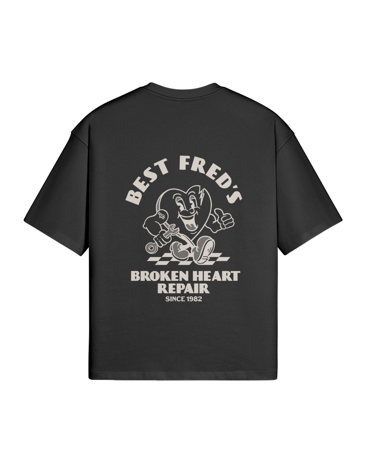 BEST FRED LOOSE FIT TEE - BLACK