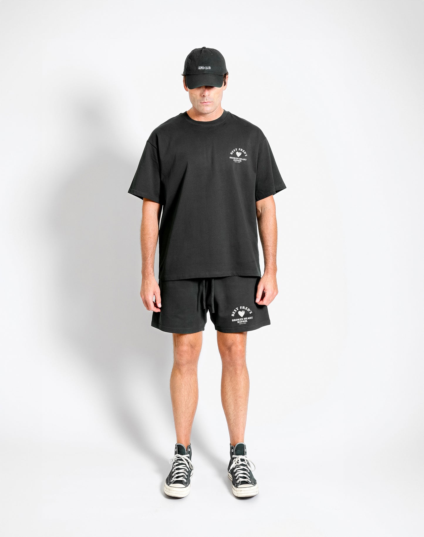 BEST FRED LOOSE FIT TEE - BLACK
