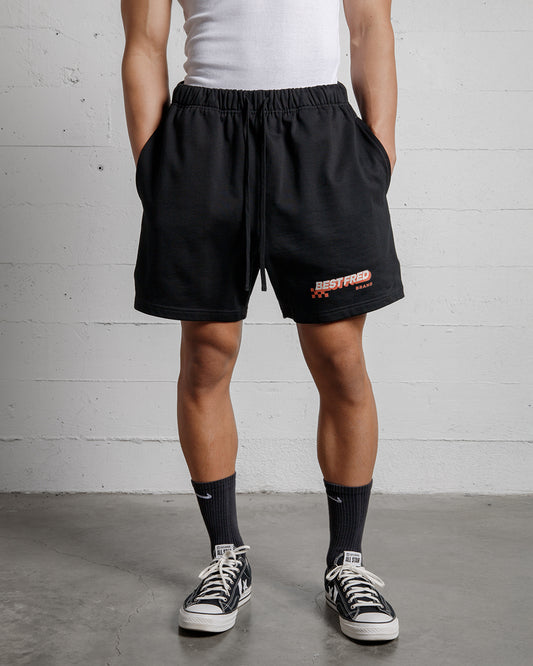 BEST FRED CHECKER CLASSIC SHORT - BLACK