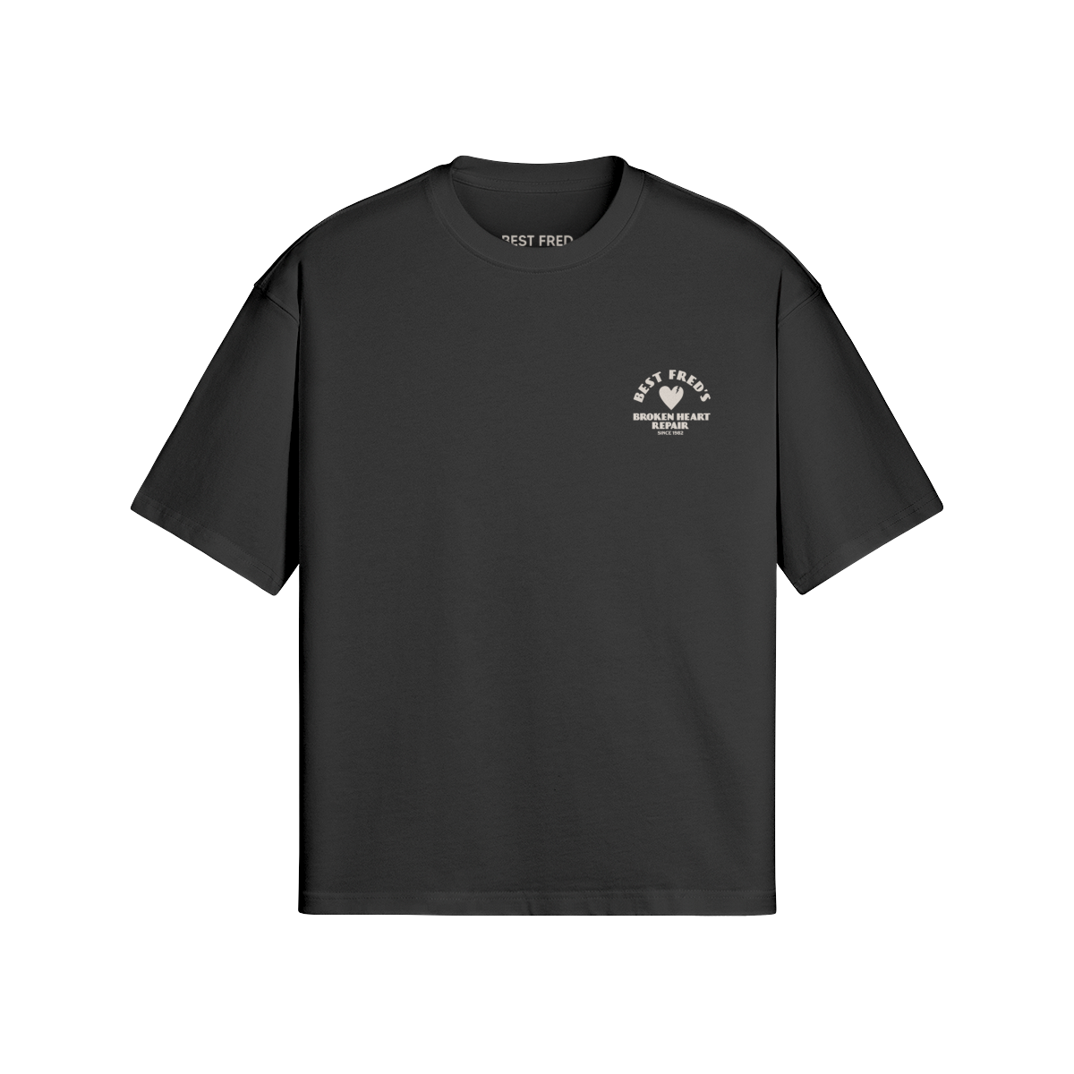 BEST FRED LOOSE FIT TEE - BLACK