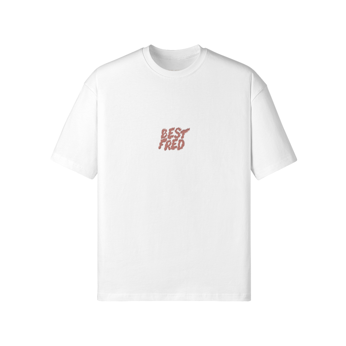 BEST FRED FLAMES CLASSIC TEE - WHITE