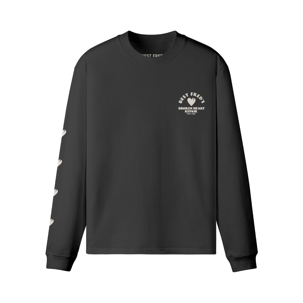 BEST FRED LONG SLEEVE TEE BLACK