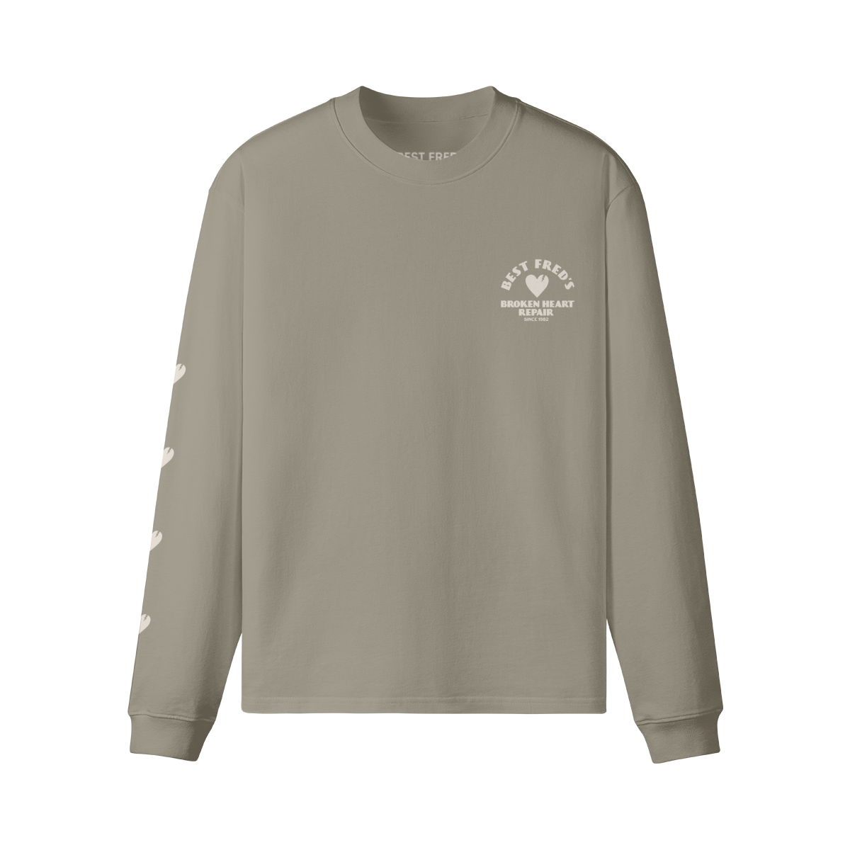 BEST FRED LONG SLEEVE - STONE